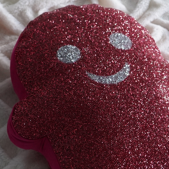 Halloween Rhinestone Ghost Pillow - Picture 4 of 6